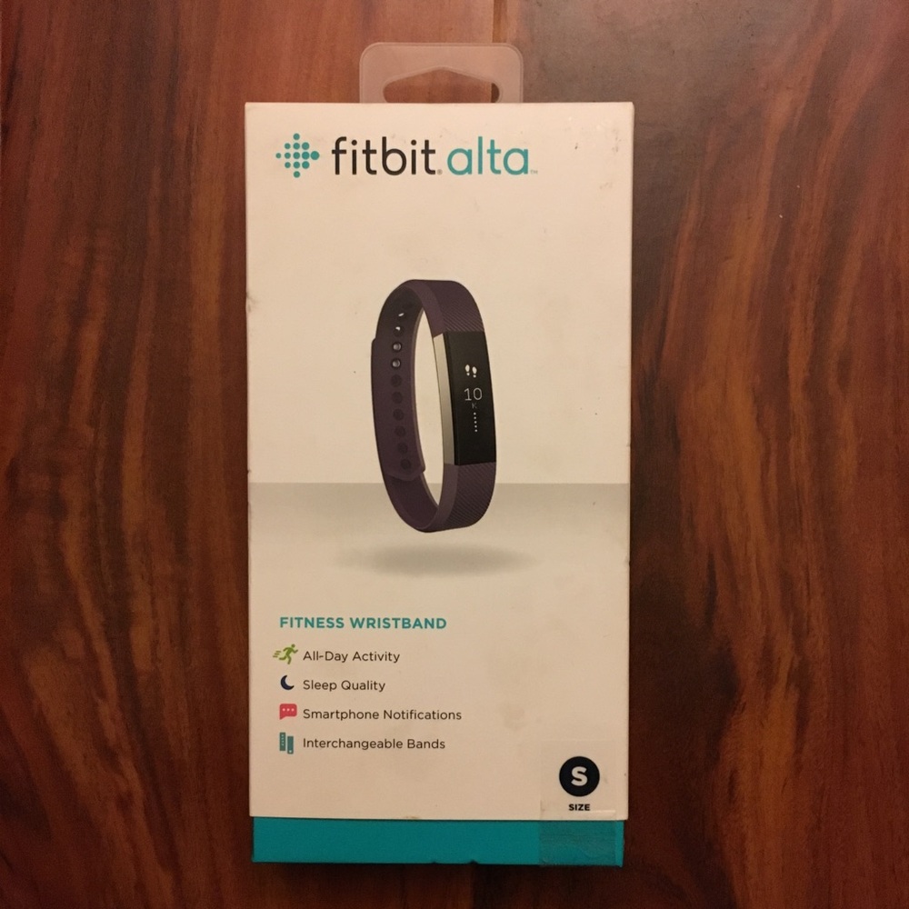 Purple band fitbit alta size small